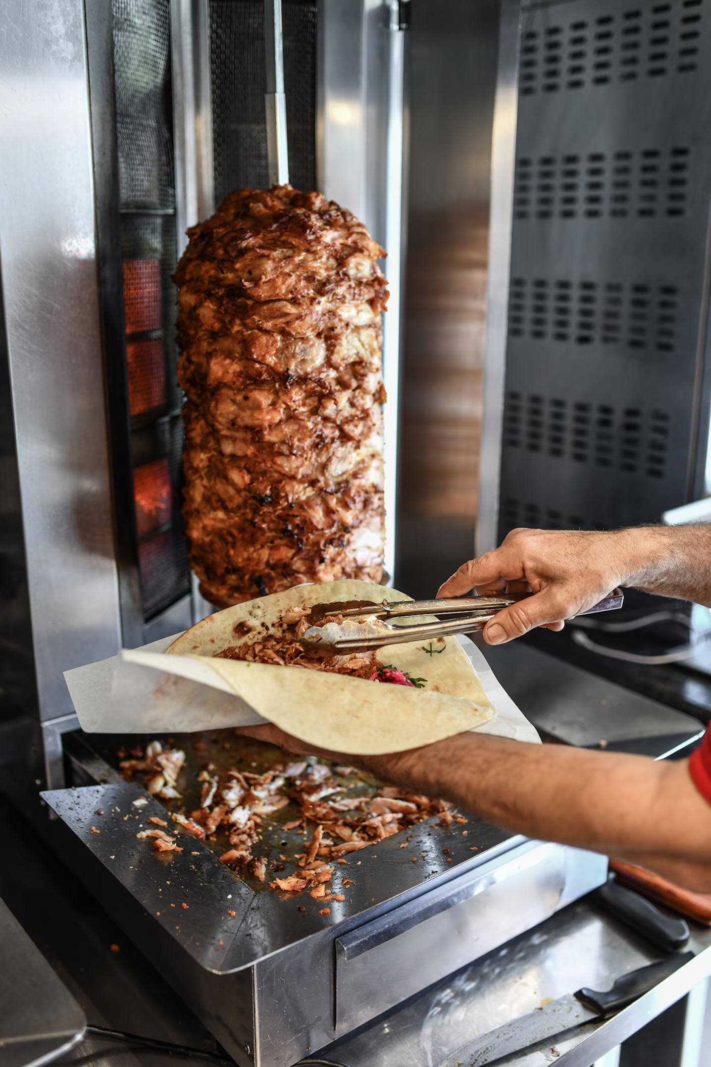 Doner kebab meal