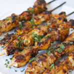 Chicken kebab meal