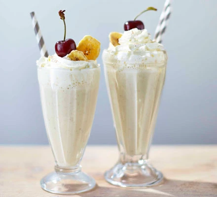 Milkshakes banana