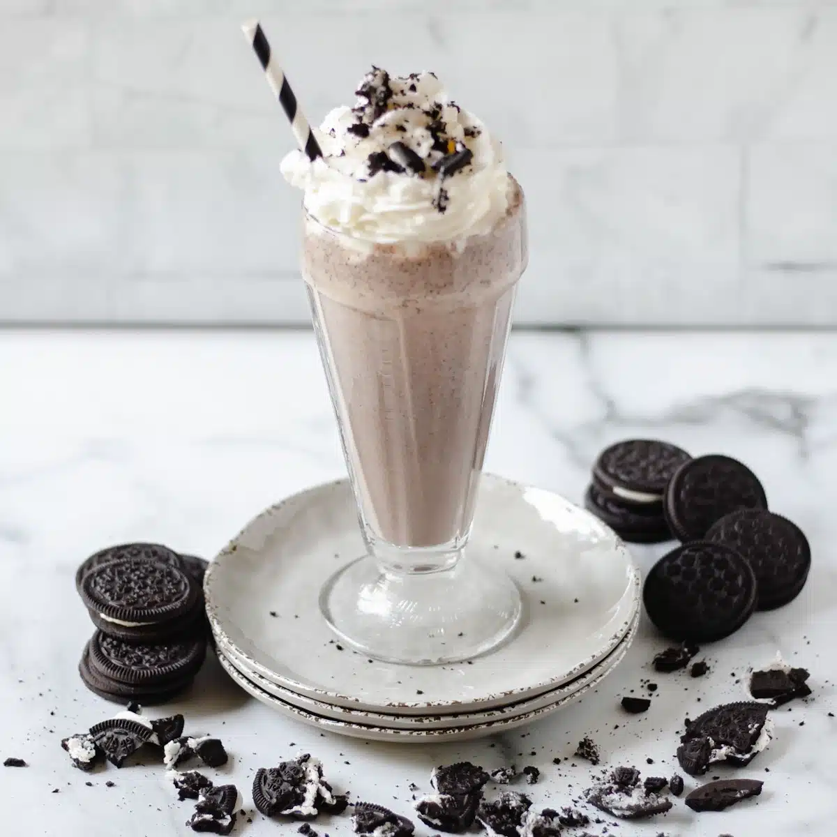 Cookies cream milkshake 